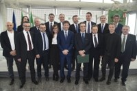 Nuova Giunta Regione Lombardia: il presidente Fontana presenta i nuovi assessori e sottosegretari