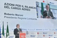 Cargo aereo, Maroni: confermo impegno Regione