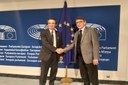 Bruxelles. Governatore Fontana incontra presidente Sassoli: Lombardia protagonista e locomotiva italiana anche in Europa