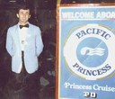 Flavio Roetta sulla Pacific Princess, the Love Boat