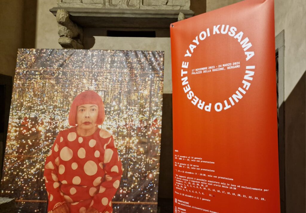Yayoi Kusama a Bergamo