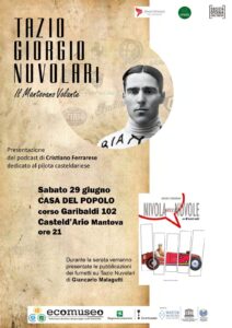 Evento Casteld'Ario 29/06 - Presentazione del podcast su Nuvolari